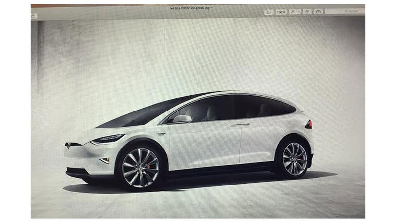 Illustration for article titled Did An Angry Tesla Employee Send Out This Weird Tesla Model 3 Mockup?
